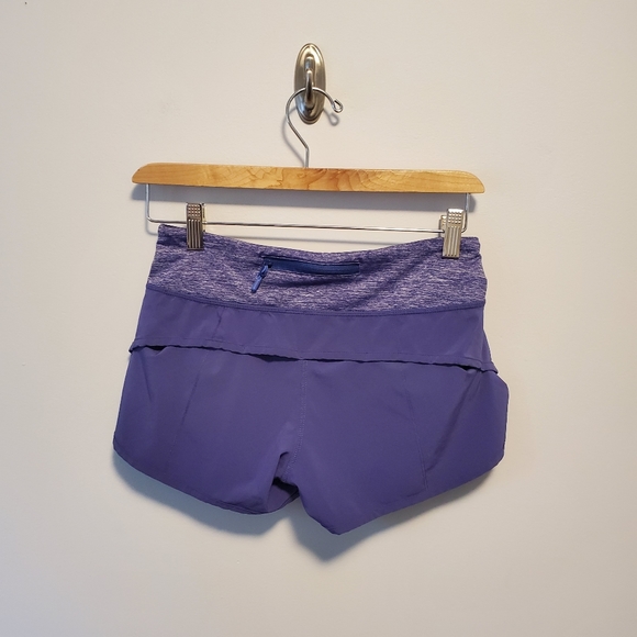 Lululemon purple speed up short - Picture 4 of 7